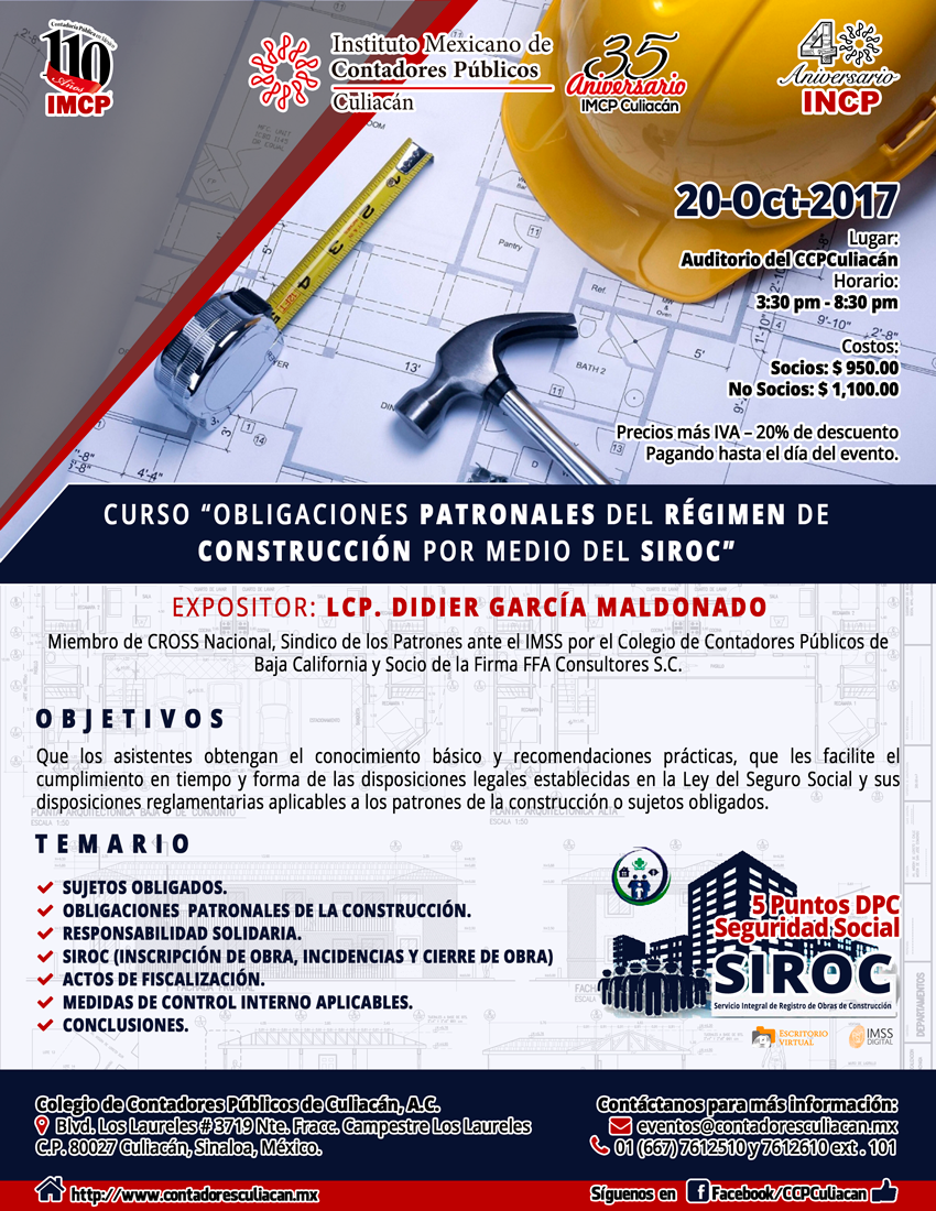 CURSO 20 10 2017 850cal