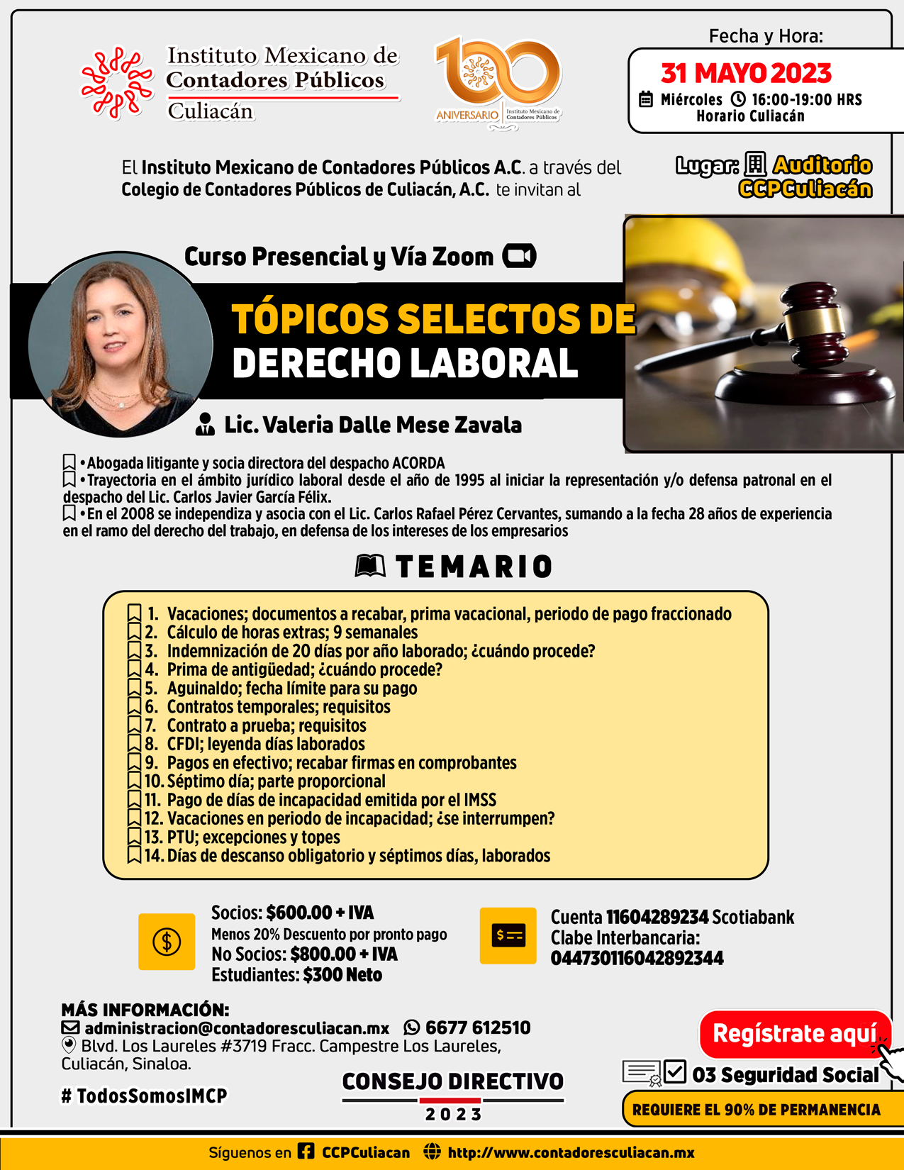 Curso 18 de Mayo 2023