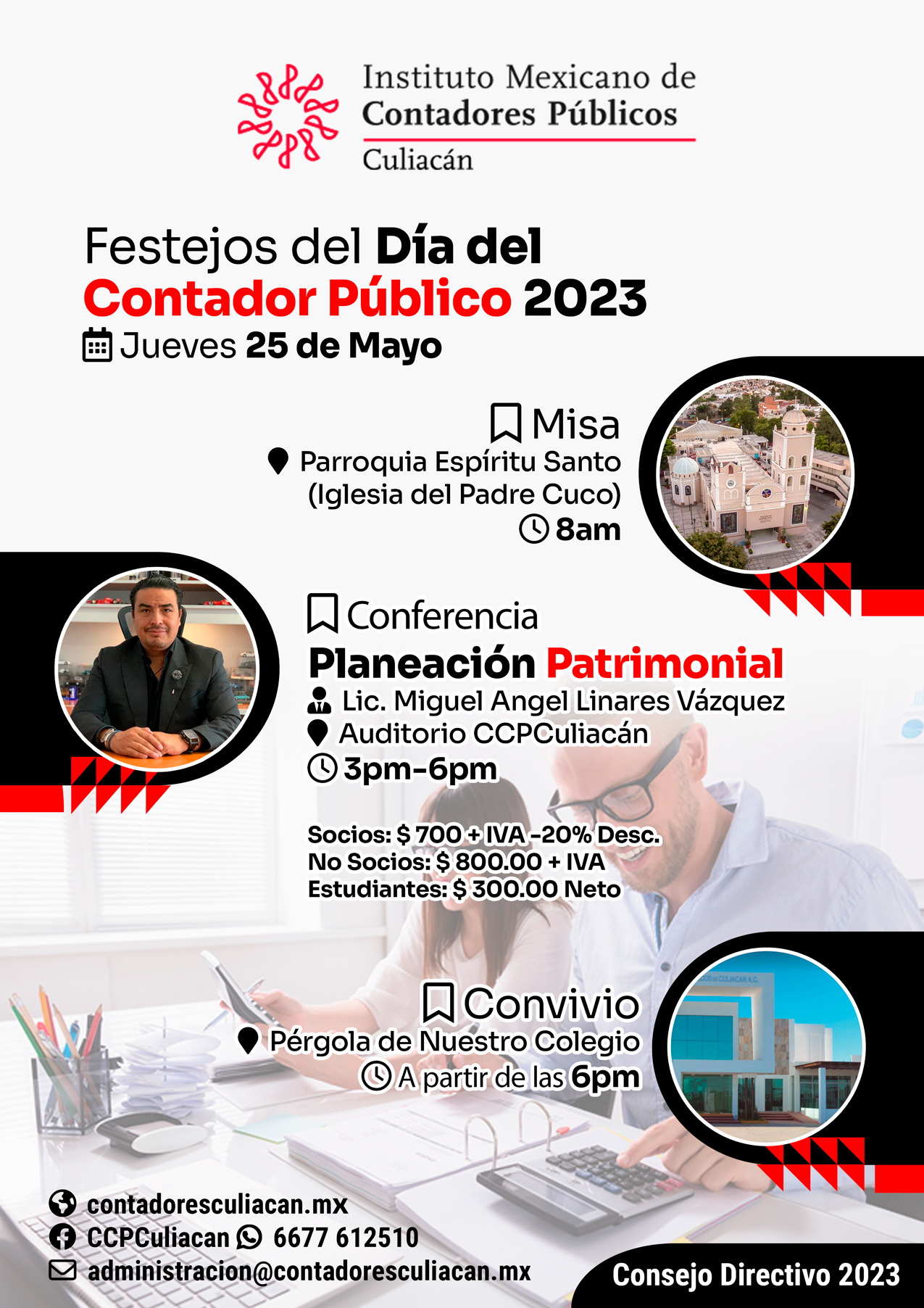 25 Mayo Festejo del Día del Contador Publico 2023