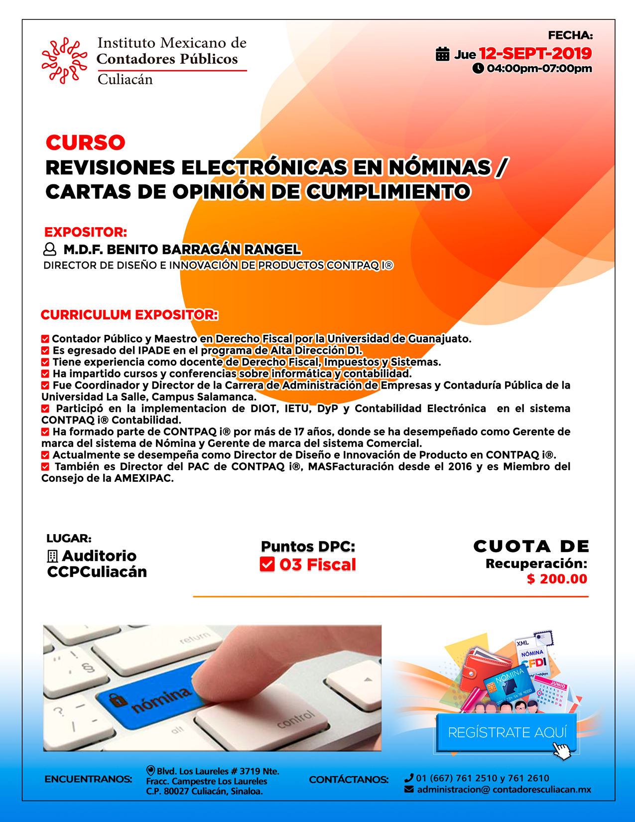 Curso 12 de septiembre de 2019