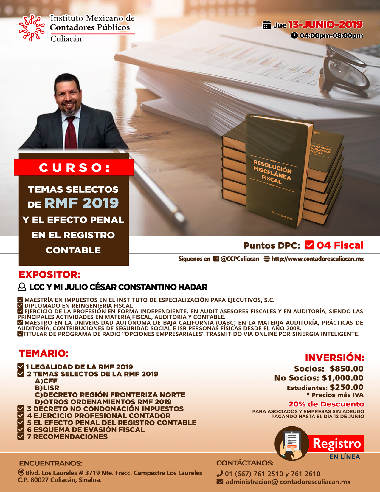 Curso 13 de junio de 2019