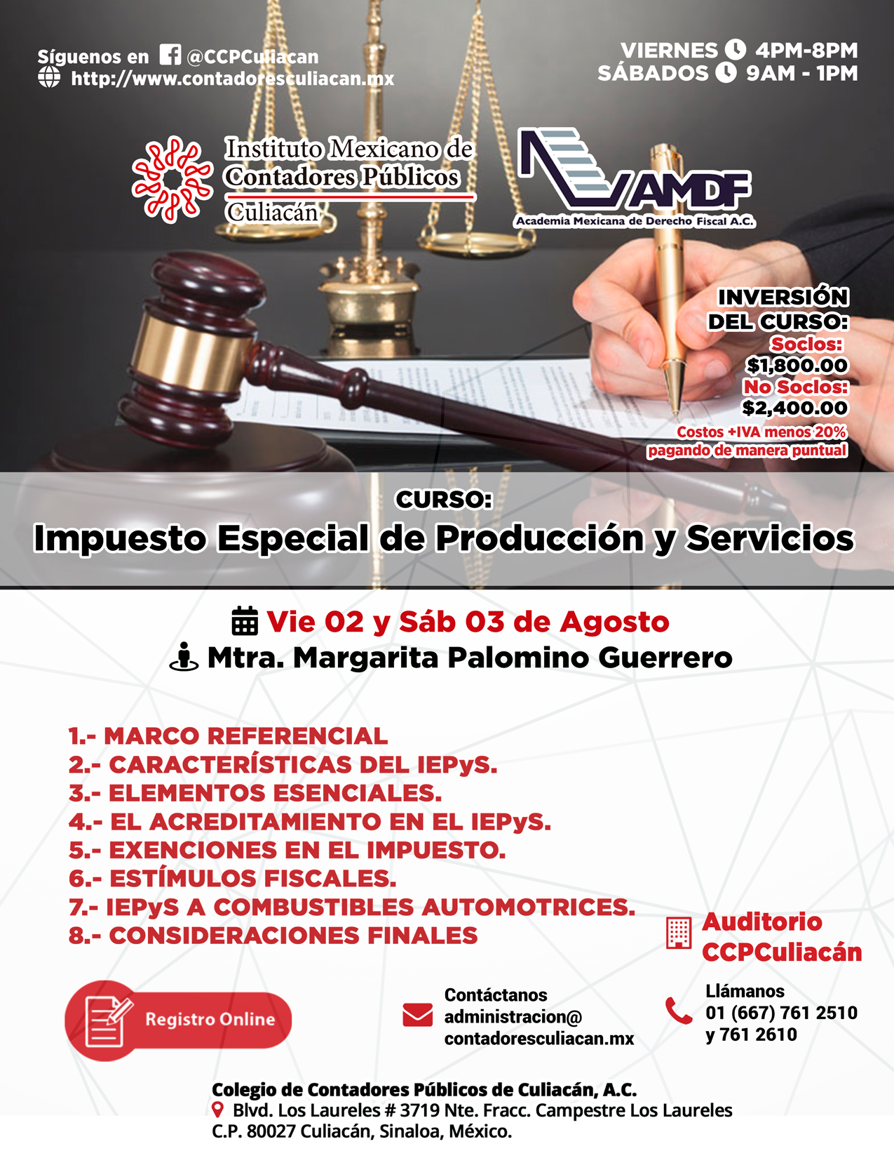 Publicidad CURSO IEPS