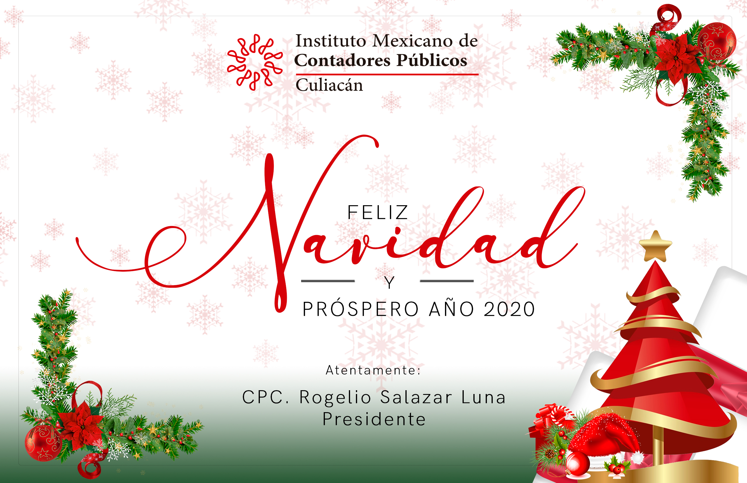 FELIZ NAVIDAD Y PROSPERO AÑO 2020